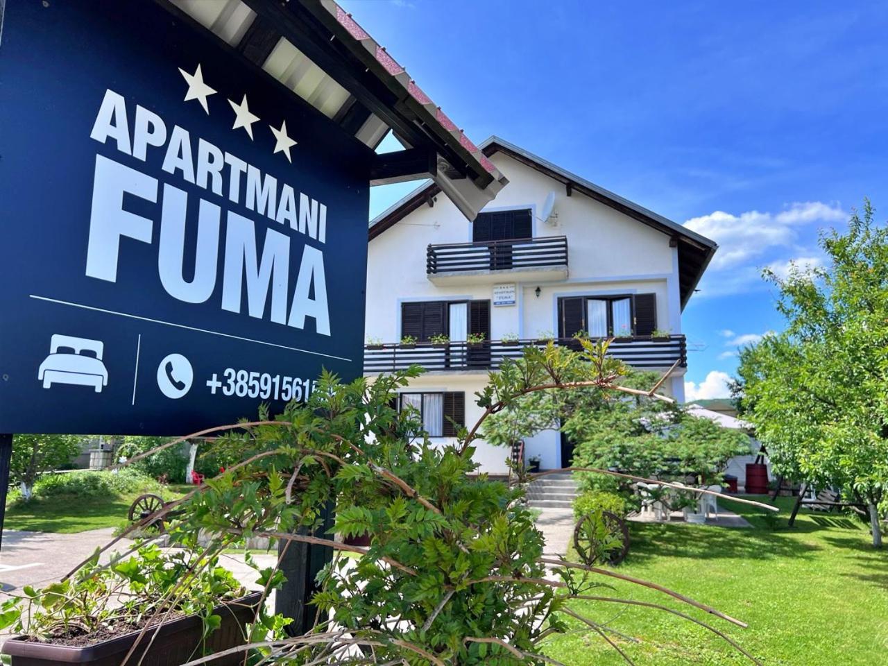Apartments Fuma Otočac Esterno foto